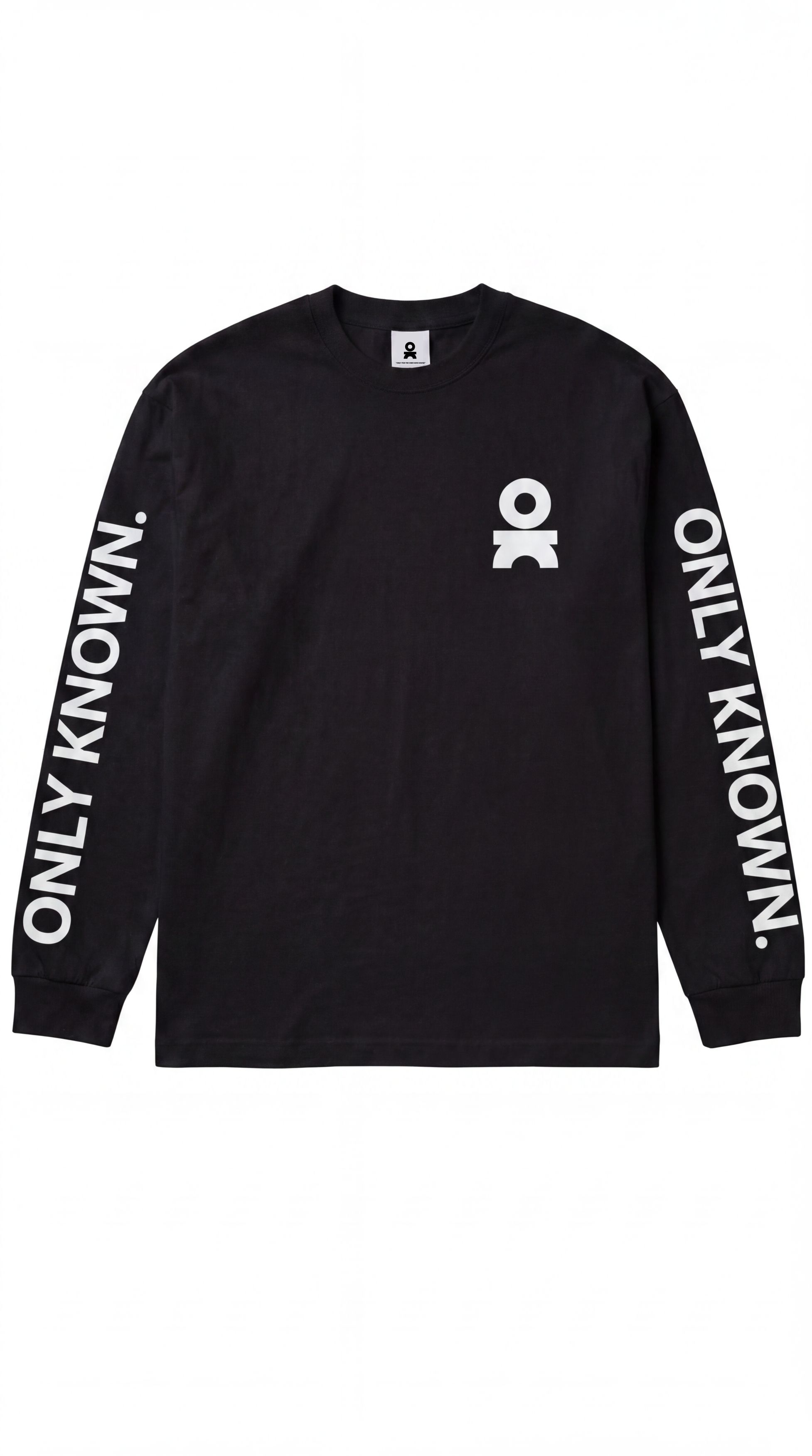 BIG LOGO LONGSLEEVE BLACK