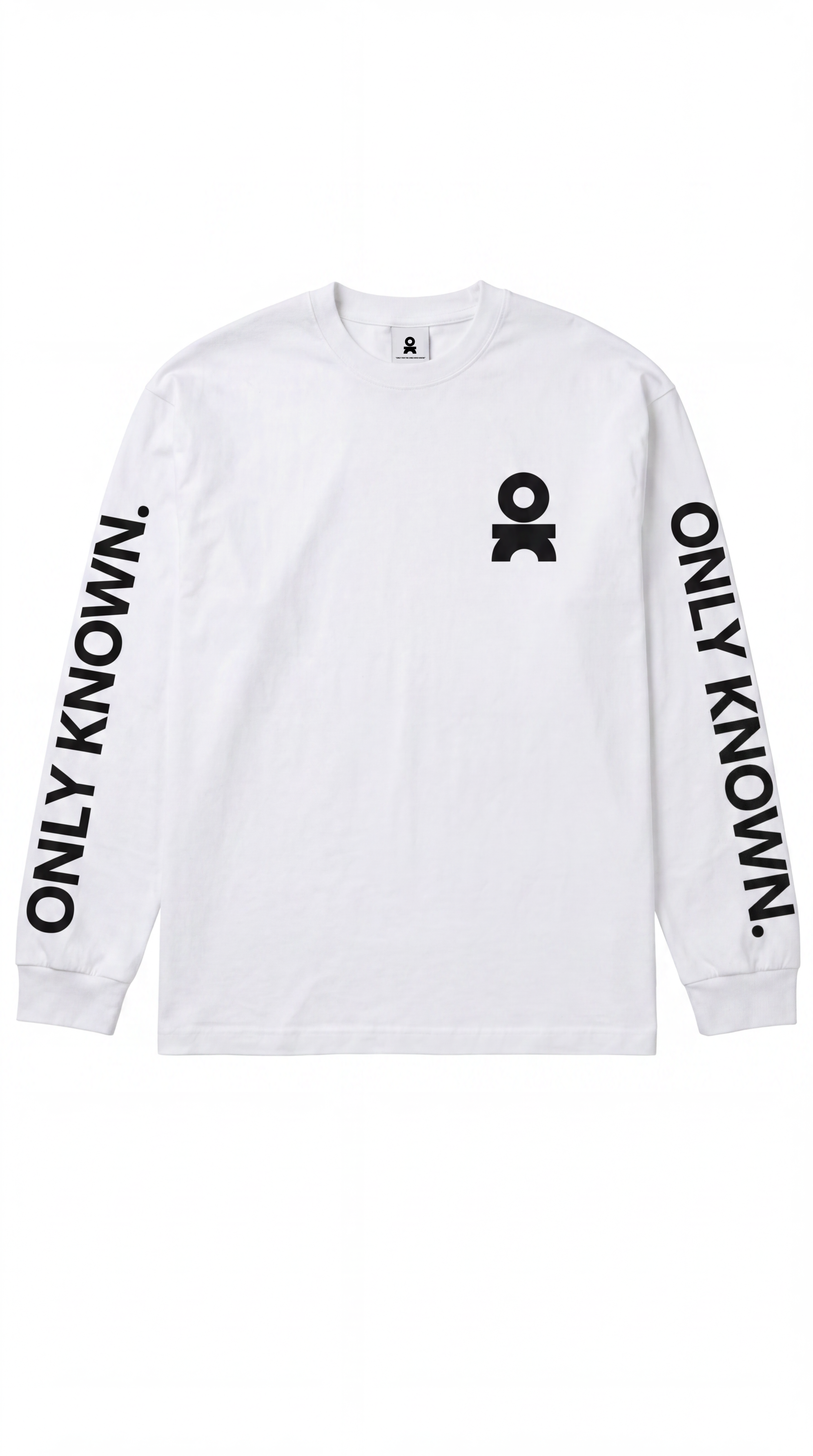 BIG LOGO LONGSLEEVE WHITE